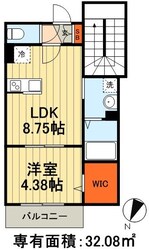 ＡＪ蘇我２の物件間取画像